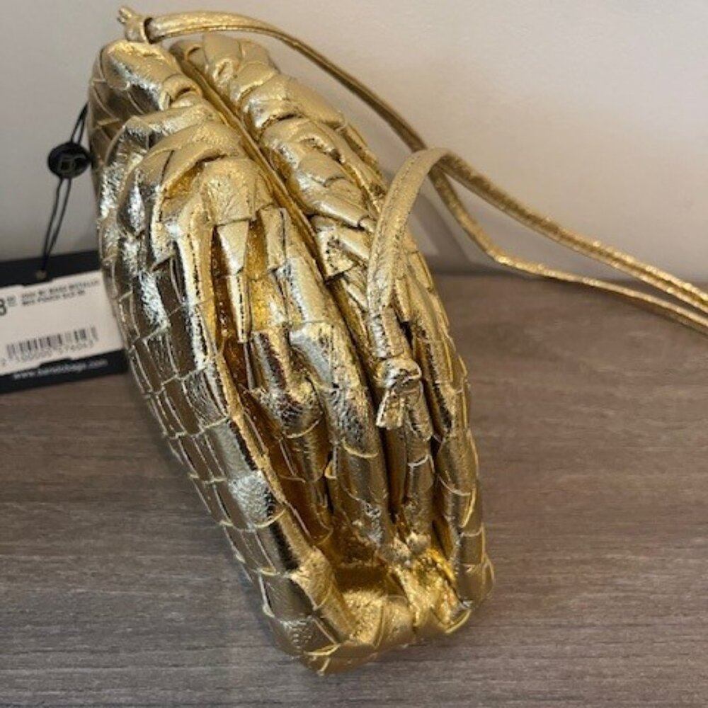 Metallic Gold Crossbody Pouch - Picture 11 of 15